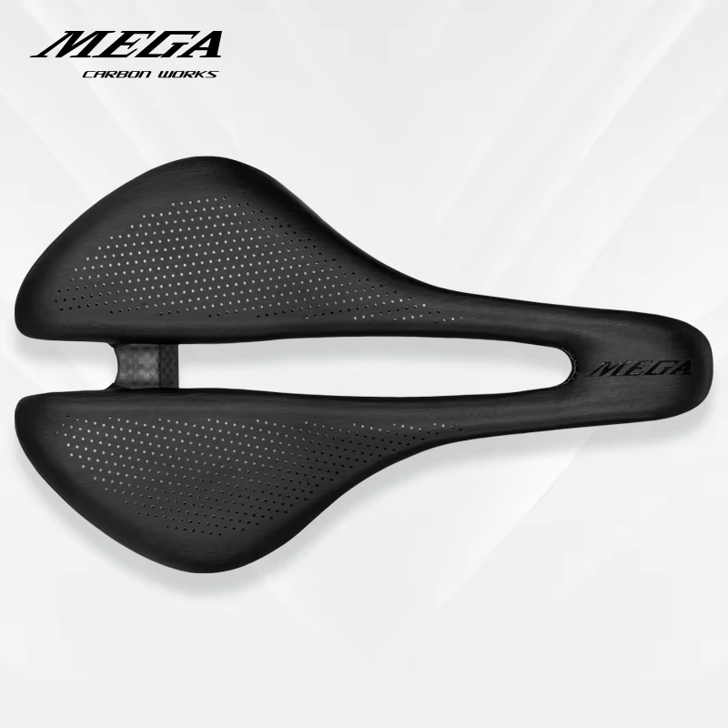 Selles de vélo de route 3D légères 115g entièrement en carbone