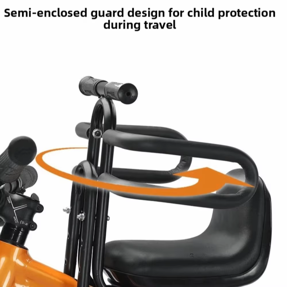Siège de vélo pour enfant universel à fixation avant