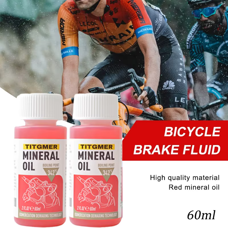 1/2/3/4/5/6PC 60ML frein de vélo système d'huile minérale fluide cyclisme VTT liquide