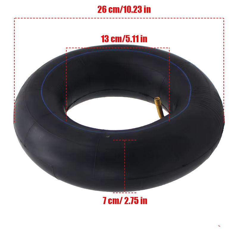 Pneu tubeless 10x4.50-6 pour trottinette électrique et pièces de roue de vélo