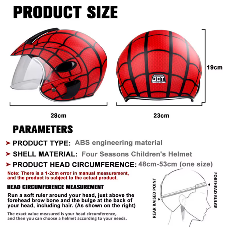 Casque de vélo enfant 3-9 ans Abs unisexe sécurité