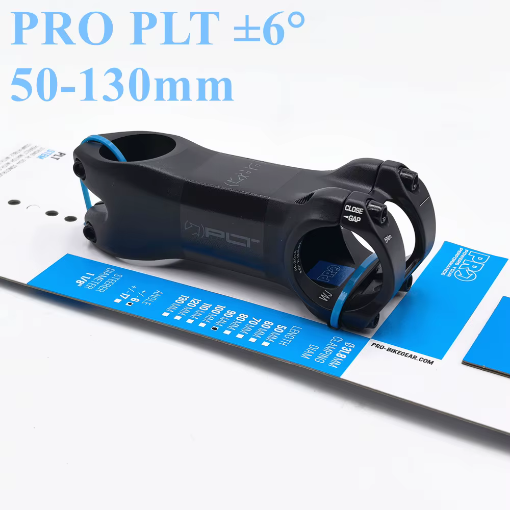 Nouveau PRO PLT pour tige de vélo de route 2025 ± 6 degrés 1-1/8 ''50-130mm