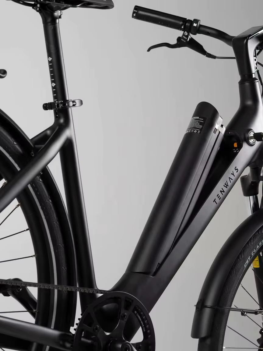 Batterie intégrée Tenways 36V 10.4Ah 12.8Ah 14Ah TWS 379.6Wh pour vélo électrique