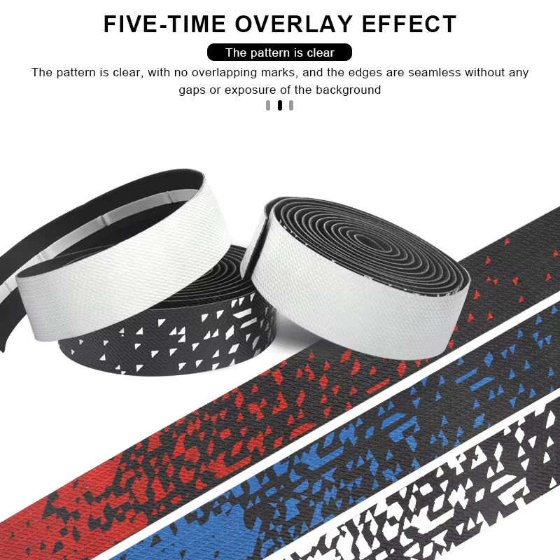RIDERACE bandes de guidon de vélo Absorption des chocs confortable EVA + PU souple pour bande
