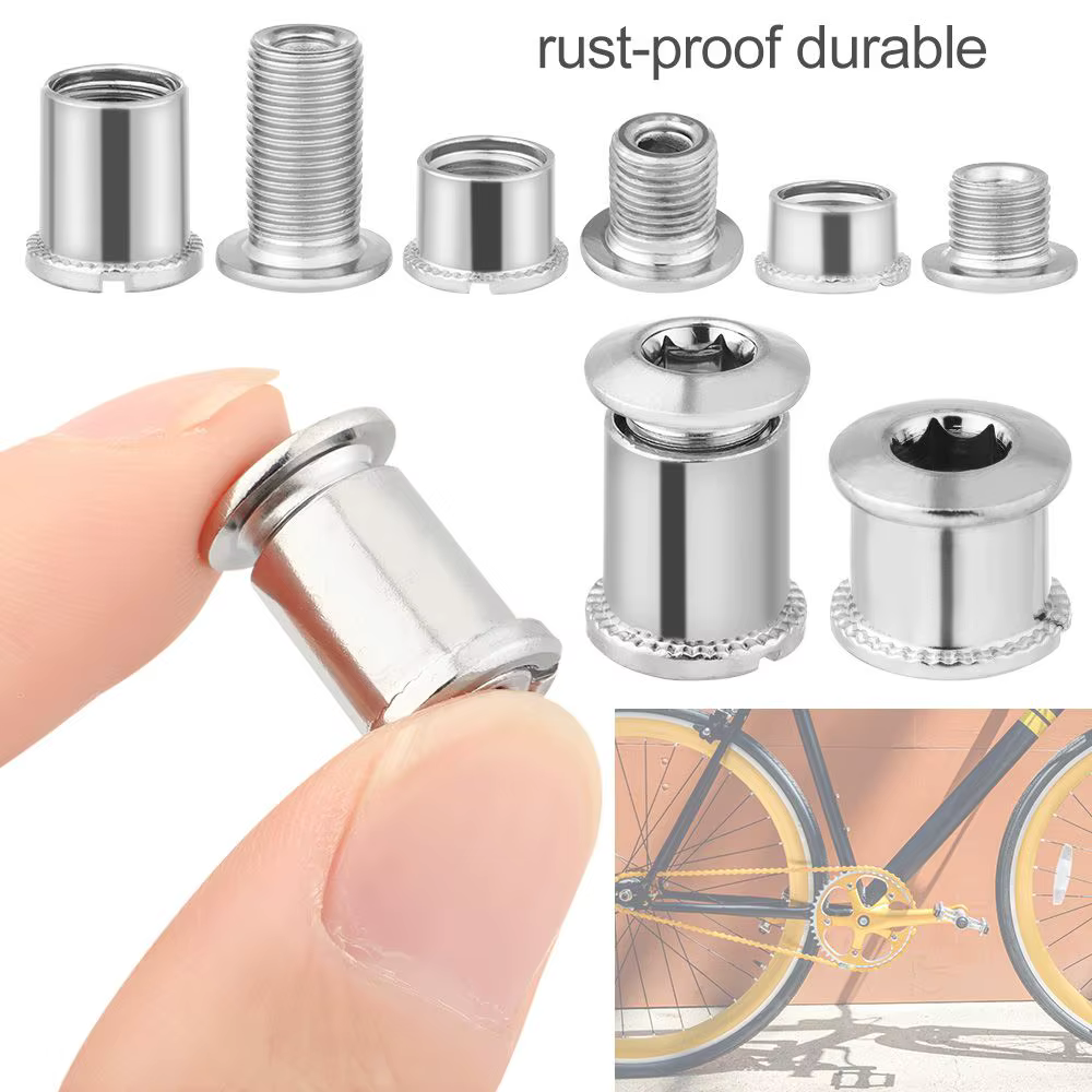 Boulons de pédalier de frein de vélo en acier