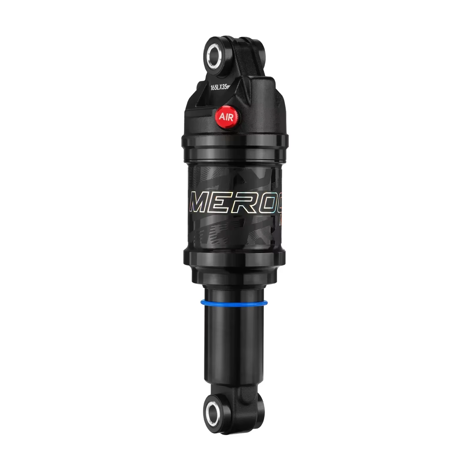 MEROCA amortisseur arrière de vélo 125mm/150mm/165mm/190mm longueur pression d'air réglable VTT