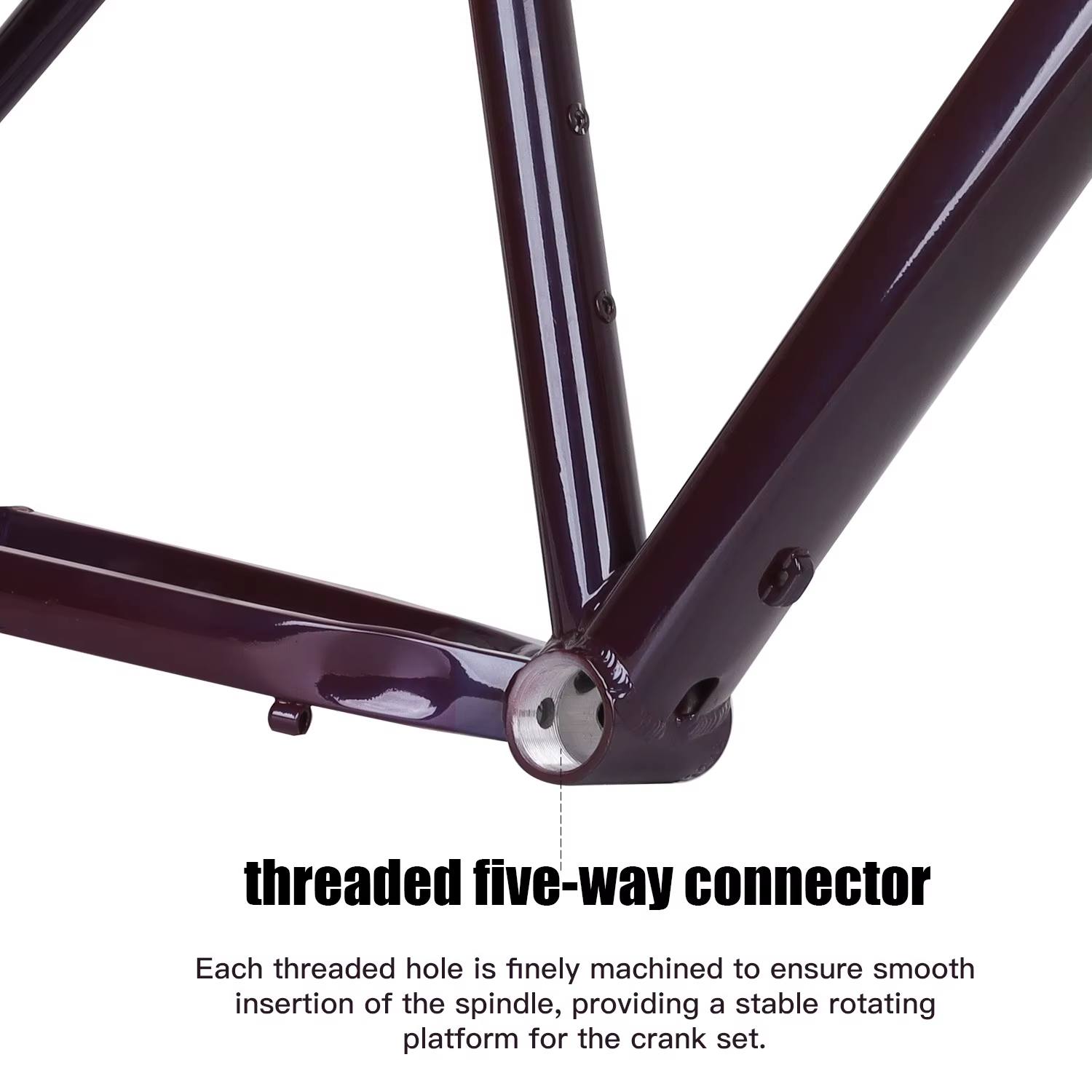 IREFOX vtt XC/Trai cadre 29er pour frein à disque 44x55mm Tube de tête conique vélo 10x135mm