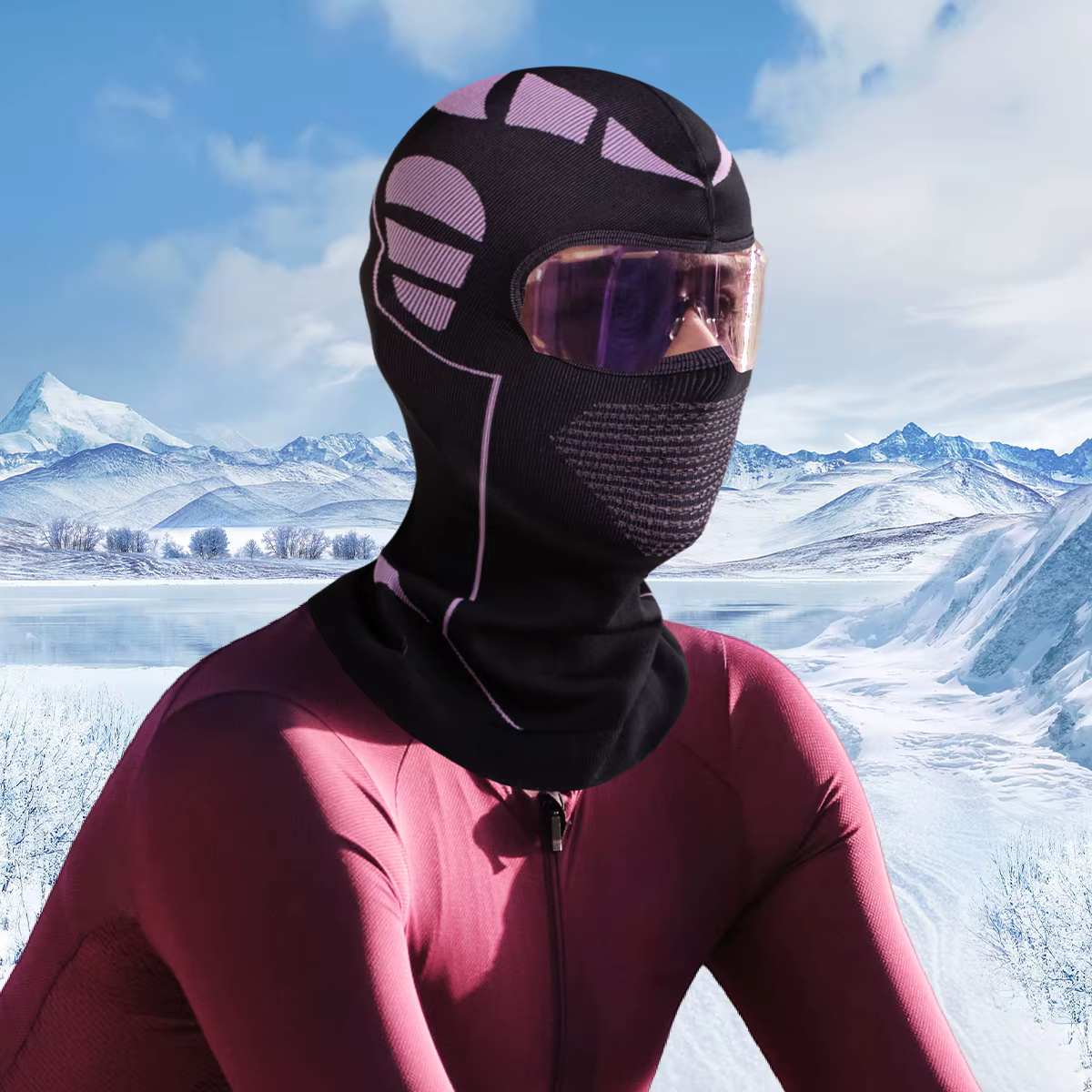 Cagoule pour moto, masque de ski d'hiver pour hommes et femmes
