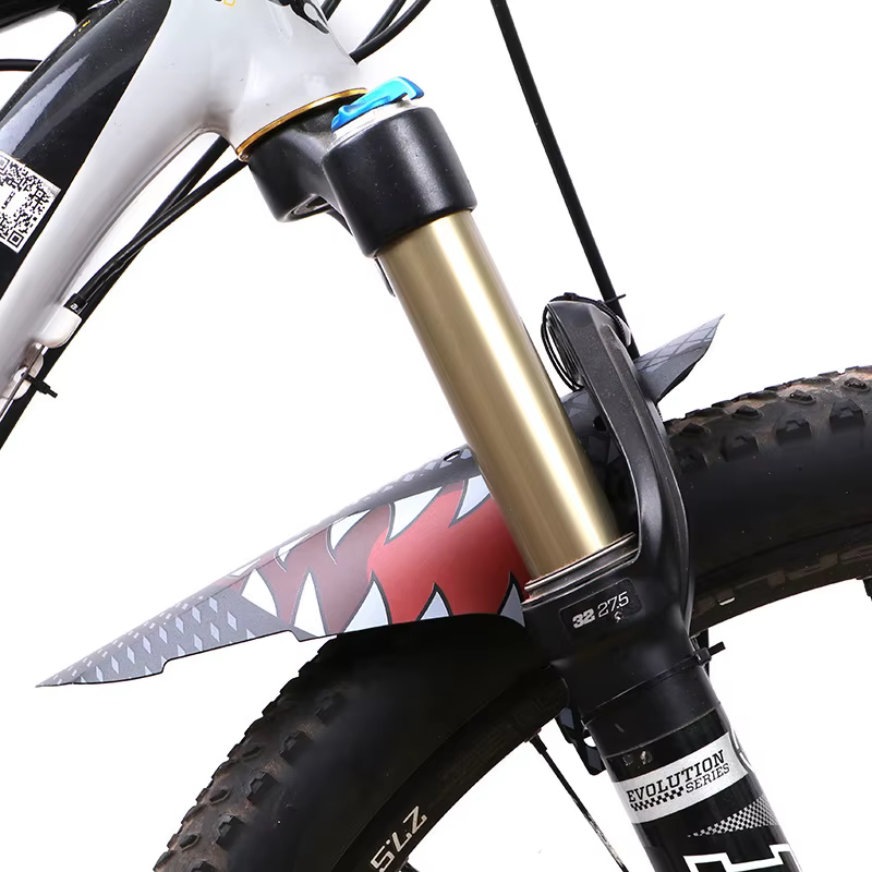 1 ensemble de garde-boue de vélo, garde-boue durable pour vélo de montagne, garde-boue avant et arrière avec 6 sangles fixes, pièces de vélo, accessoires de vélo