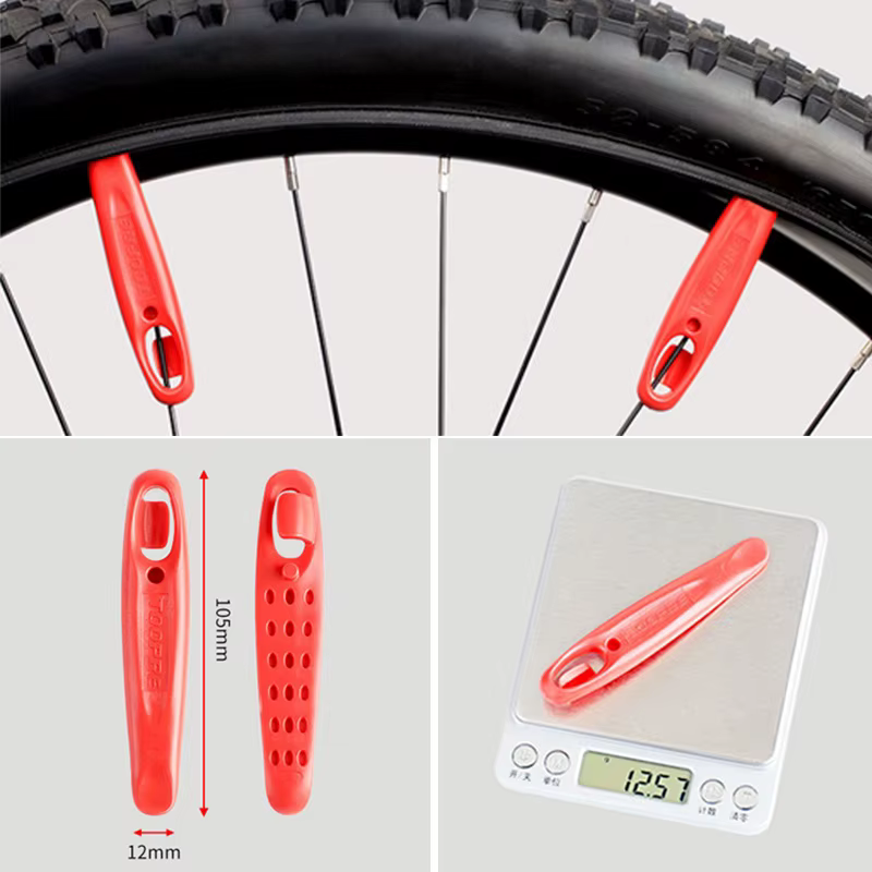 TOOPRE 3 pièces levier de pneu de vélo outil de réparation de roue ultraléger vtt VTT cuillère