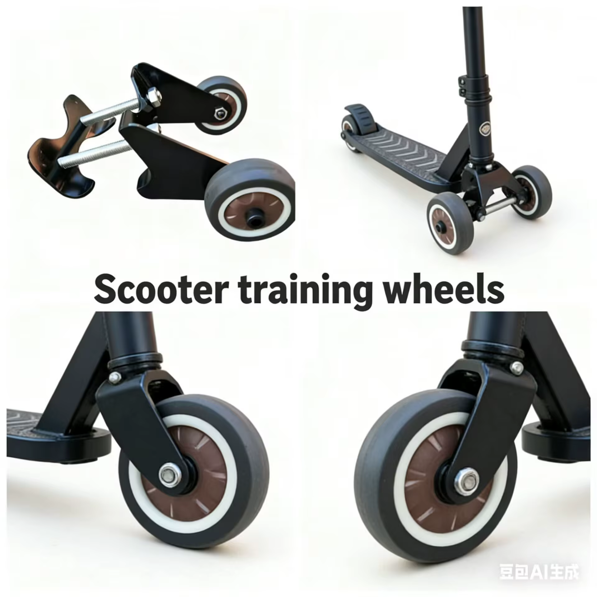 Roues stabilisatrices auxiliaires pour trottinette électrique Hx X6 – Accessoires anti-chute
