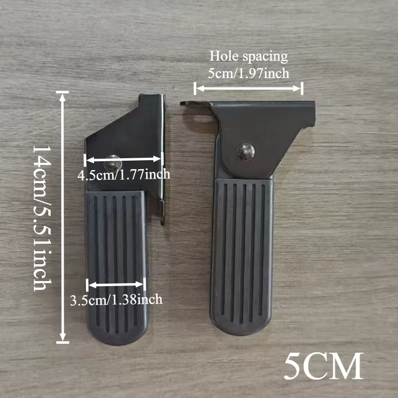 1 paire de pédales avant pliables pour Yadi Aima Harley U1 e-bike