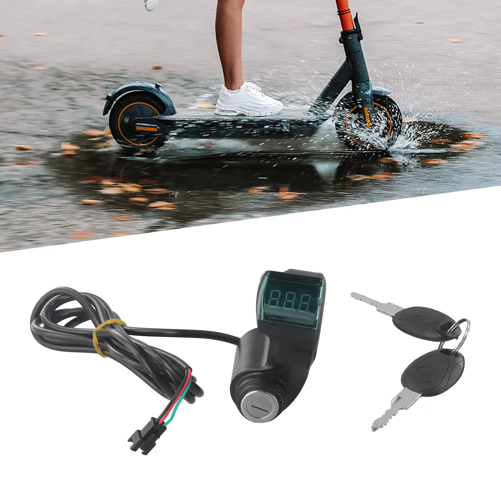 Verrouillage de commutateur d'alimentation de vélo électrique
