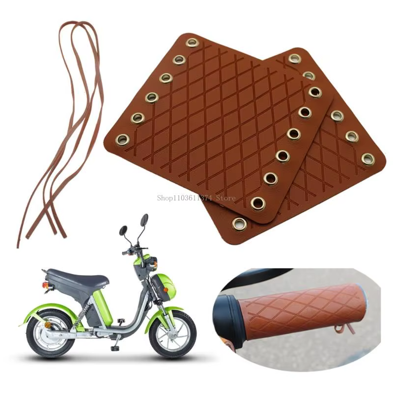 Housse guidon vélo en Vintage, antidérapante, poignées d'accélérateur