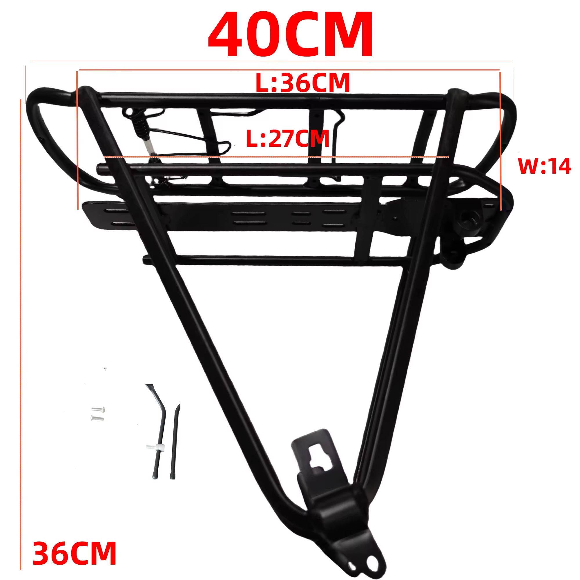 Porte-vélo réglable en hauteur