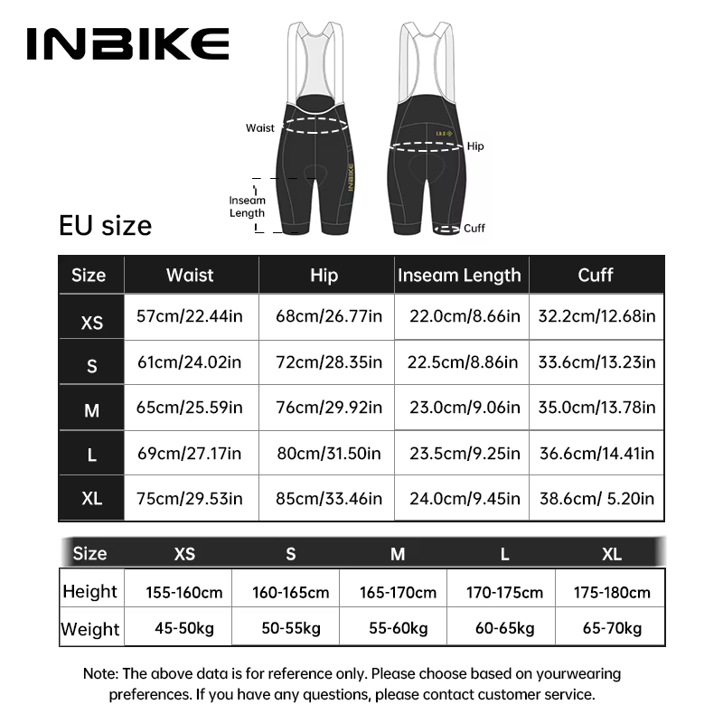 INBIKE Short de cyclisme pour femme
