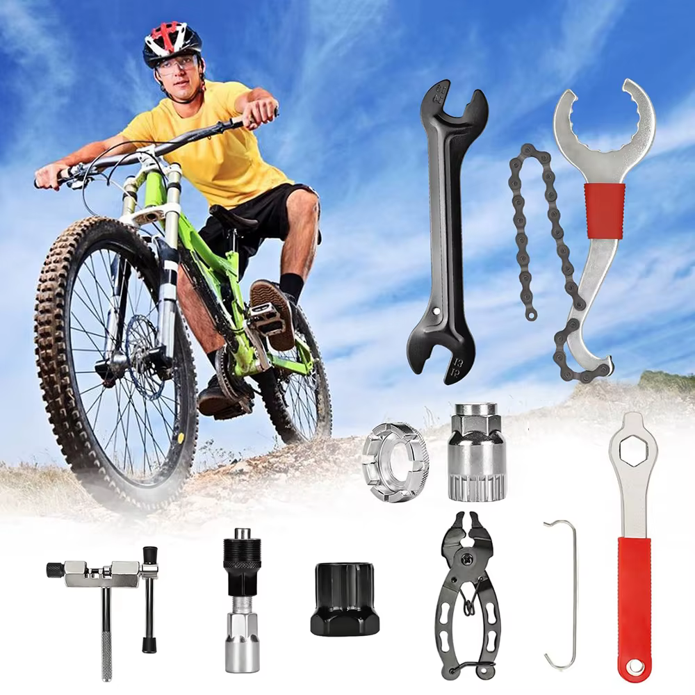 Kit d'outils de vélo, outils professionnels de réparation