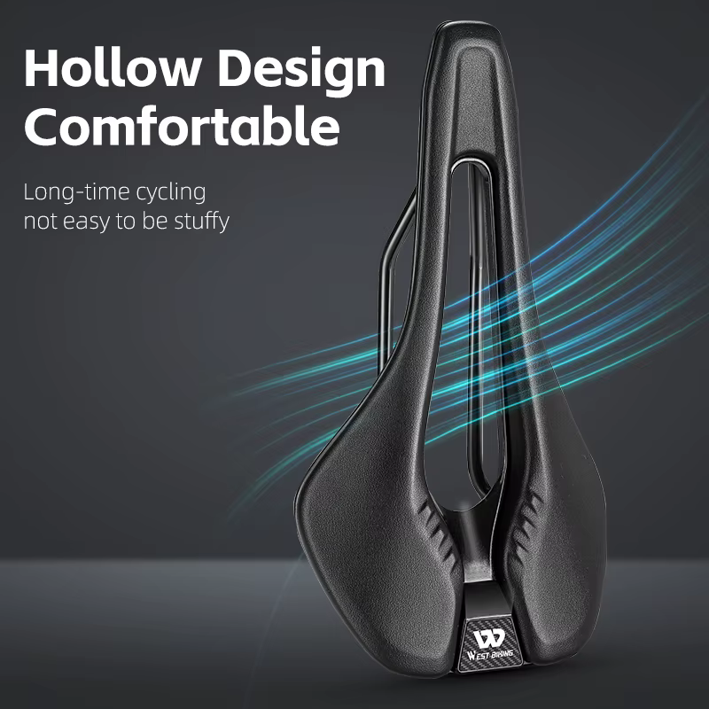 Selle de vélo de route WEST BIKING 140 mm