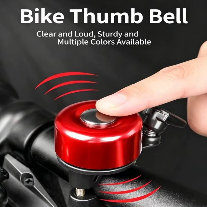 Cloches vélo en alliage d'aluminium avertissement sécurité alarme