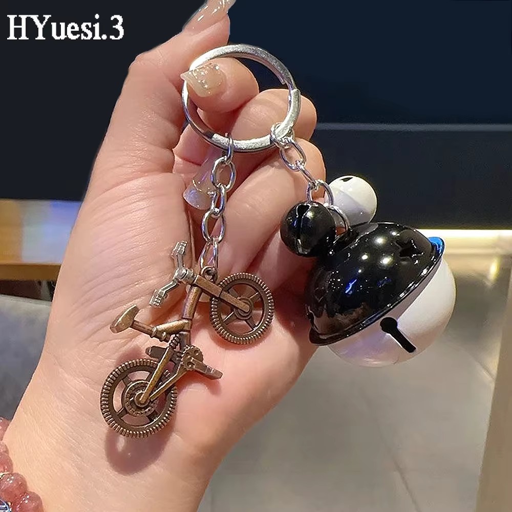 Porte-clés de vélo de Simulation Vintage unisexe