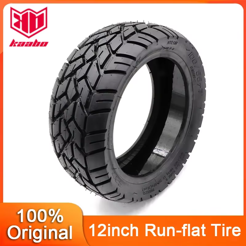 Pneu anti-crevaison amélioré de 12 pouces pour trottinette électrique Kaabo Wolf King GTR