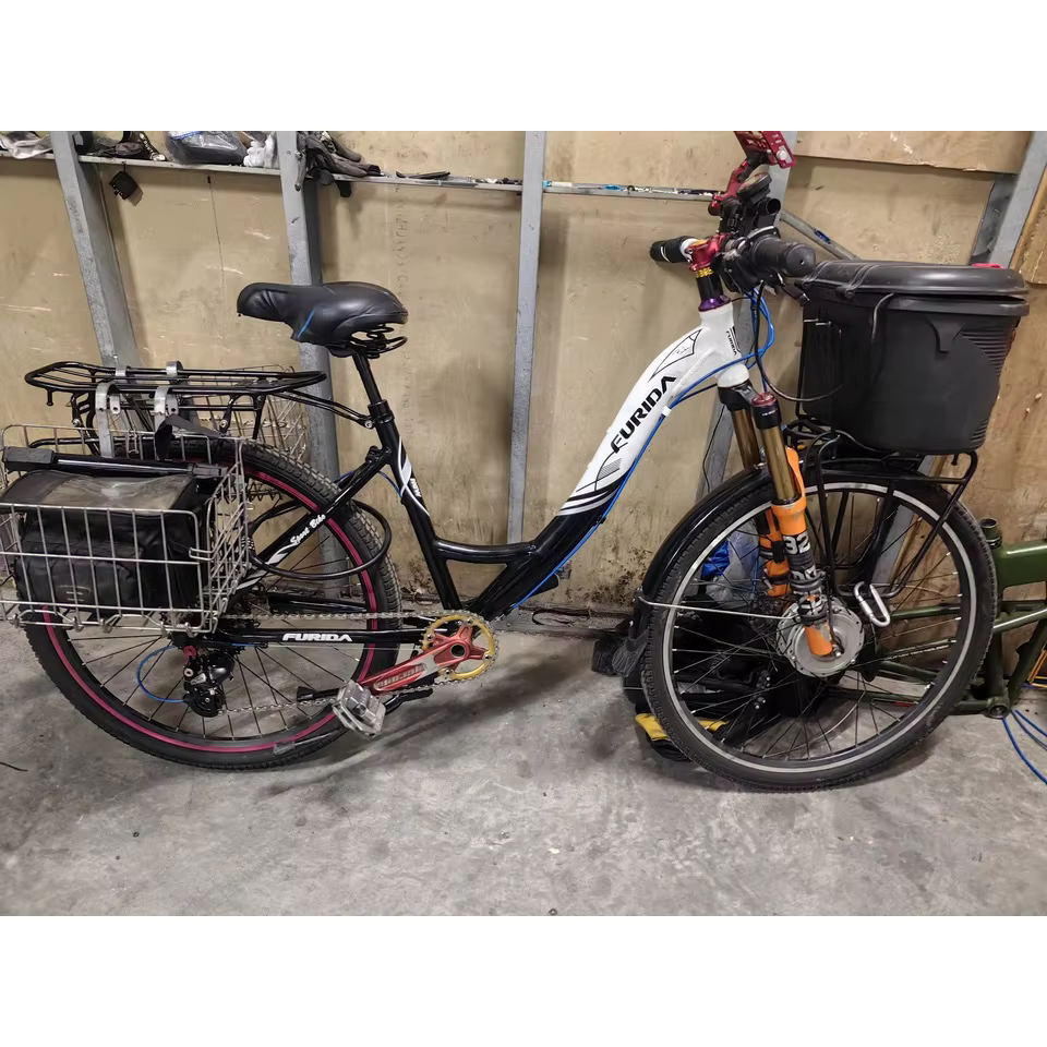 Cadre de vélo vtt en alliage d'aluminium, 26 pouces/700c, cadre de vélo de route