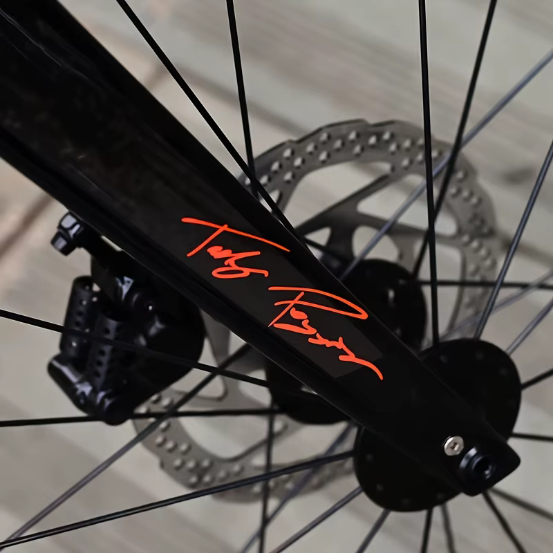 Autocollant personnalisé pour fourche de vélo