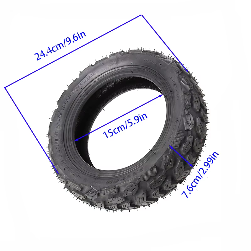 Pneus tubeless 255x80 10x3.0 80/65-6
