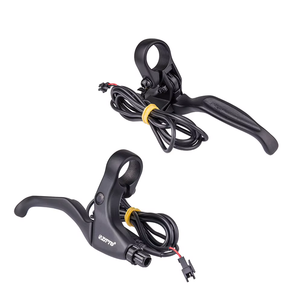 ZTTO-Levier de frein électrique pour vélo électrique, poignée de frein de mise hors tension avec cloche, connecteurs à 2 broches, haute qualité