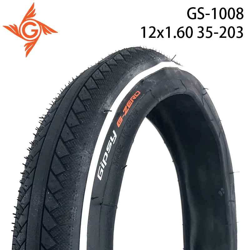 GIPSY G-ZERO 12x1.60 35-203 Hors opathie pour Enfants Vélo 120TPI 35-85PSI 139g/pc Ultraléger