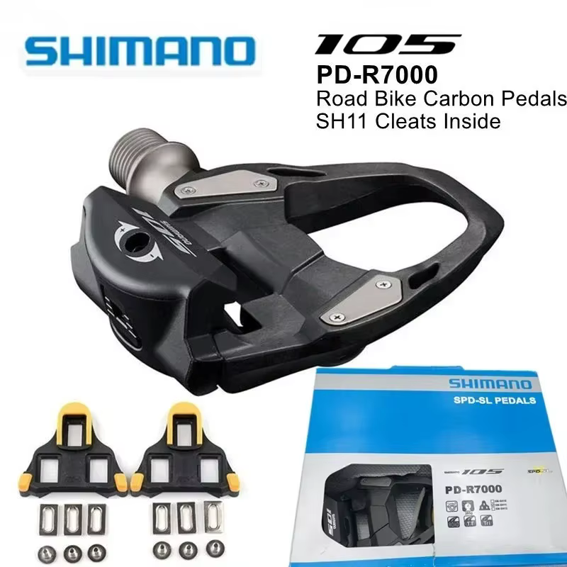 Pédales de vélo de route Shimano 105 Lock Pedal PD R7000