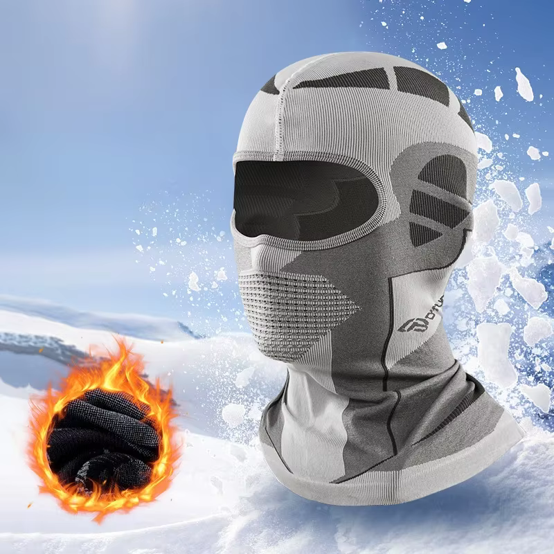 Cagoule d'hiver masque casquettes de cyclisme pour hommes femmes Ski masque facial chaud cache-cou chapeau thermique vélo moto casque doublure casquette