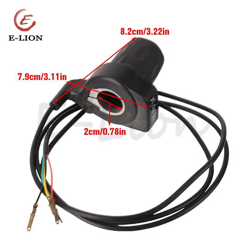 Connecteur de poignée d'accélérateur pour vélo électrique et trottinette