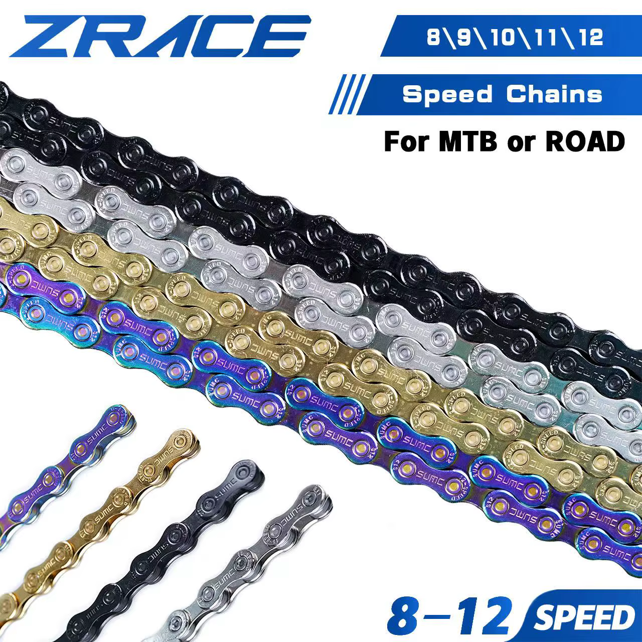 ZRACE 8 9 10 11 chaîne de vélo 12 vitesses vtt