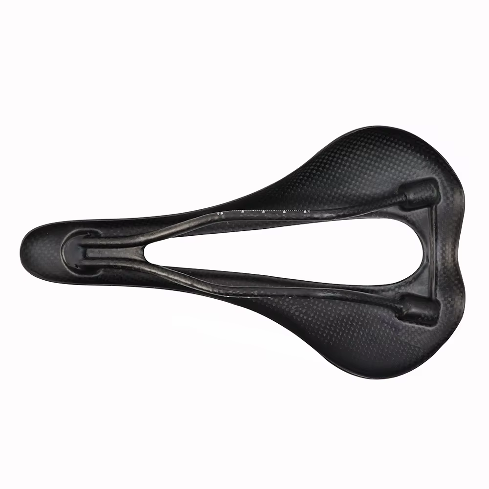 Selle de vélo de course ultralégère en fibre de carbone