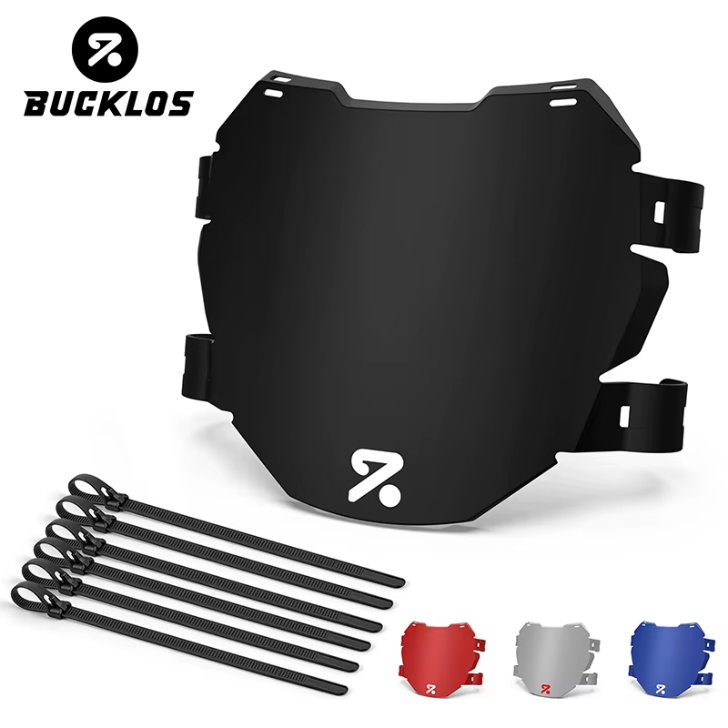 Plaques d'identification BUCKLOS pour fourches de vélos VTT Enduro Motocross DH – Accessoires de protection avant