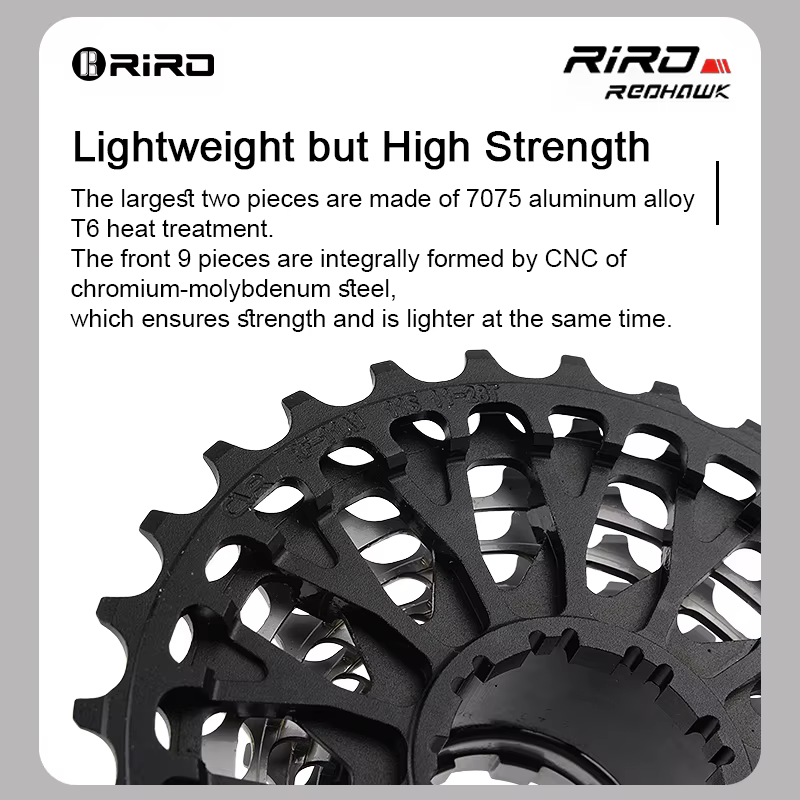 RIRO vélo de route roue libre Ultra-légère 11/12S-28-34T