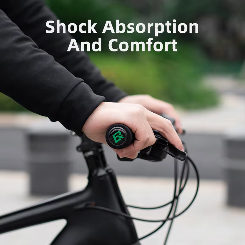 Poignées de vélo ROCKBROS antidérapantes et antichocs en éponge