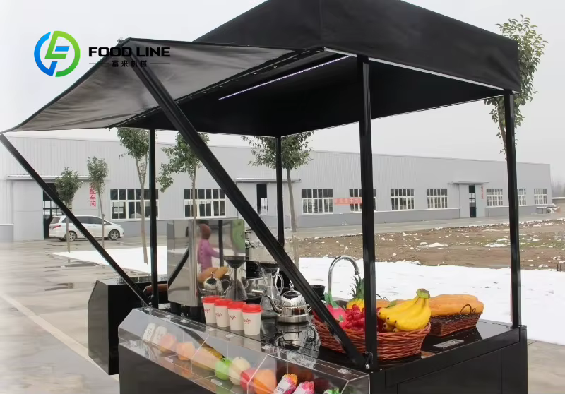 Tricycle électrique à 3 roues pour vendeurs de nourriture