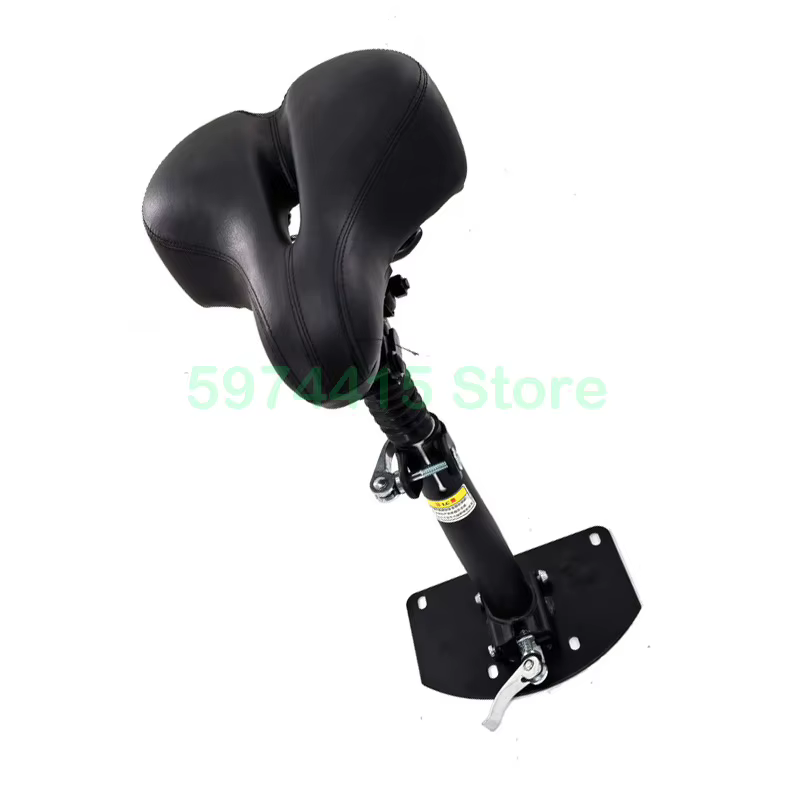 Selle Pliable pour Scooter Électrique de 10 Pouces, Siège Pliable, Réglable, Absorbant les Chocs, Tige de Selle pour KUGOO M5