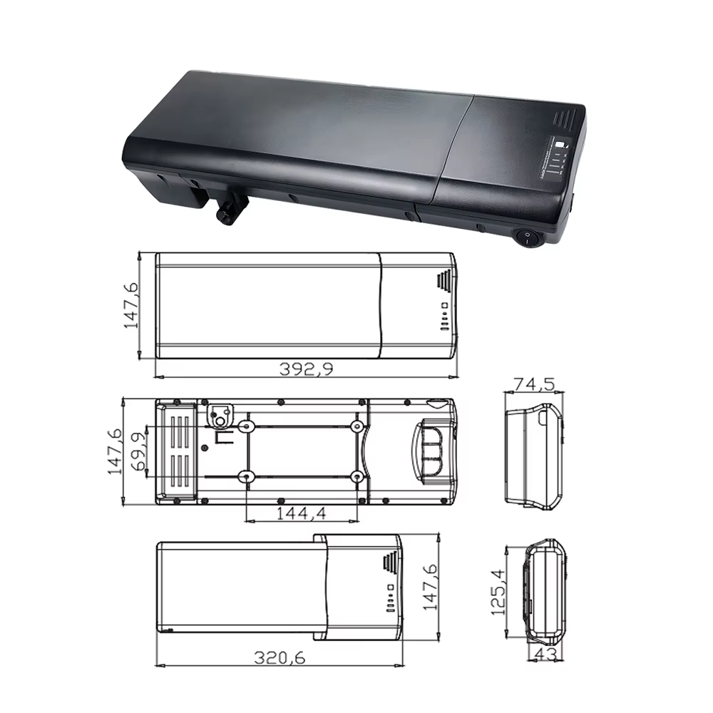 Batterie 36V, 10
