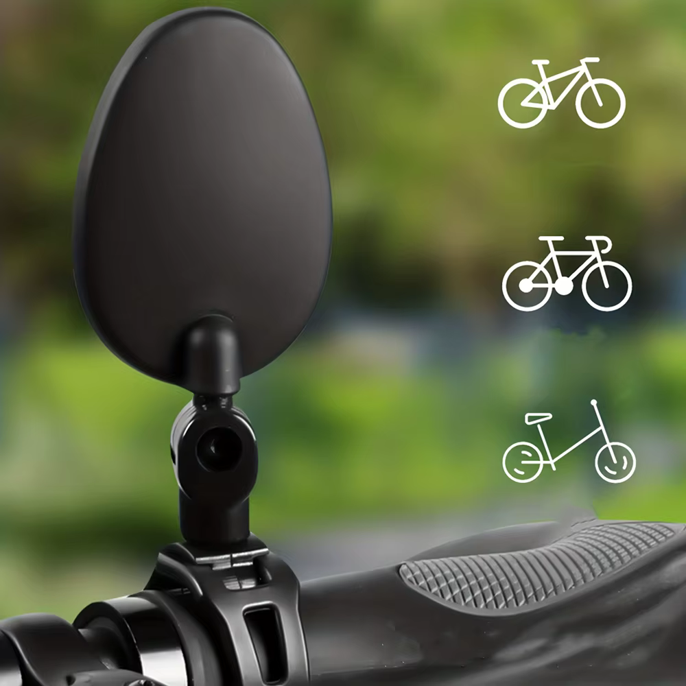 Rétroviseur de vélo réglable à 360 degrés