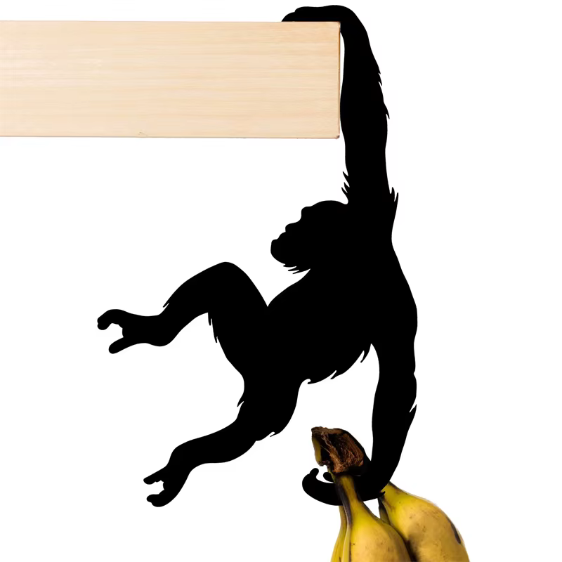 Support de rangement créatif pour bananes