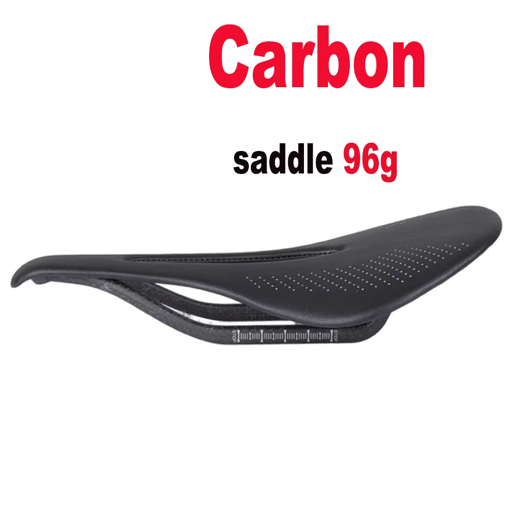 Selle de vélo Super légère entièrement en carbone