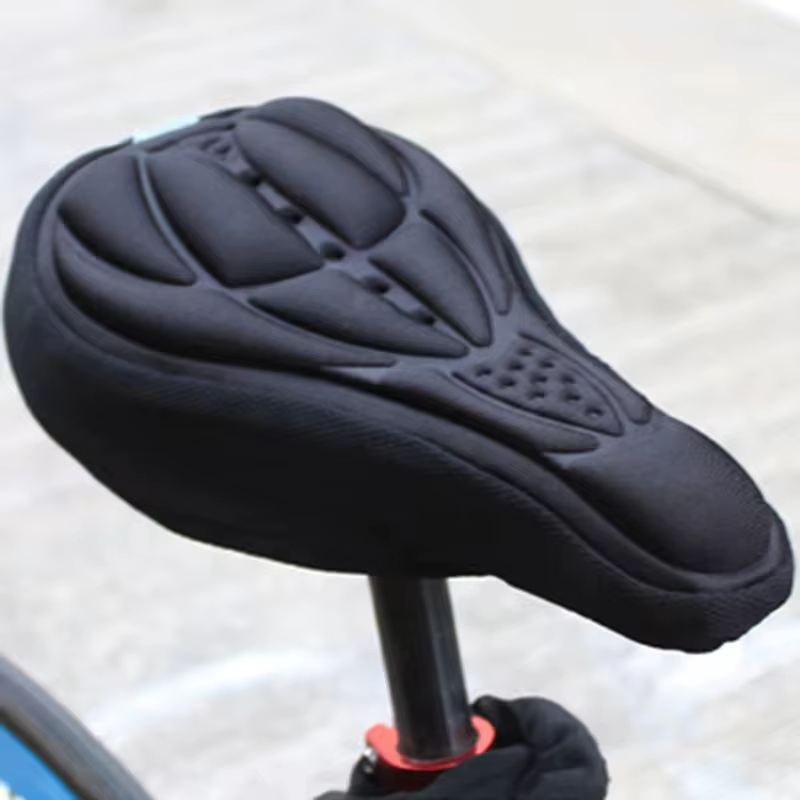 Nouvelle housse de selle de vélo 3D souple