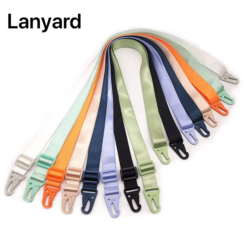 Lanière d'épaule à bandoulière réglable de luxe de 1.6M, pour collier, étui de téléphone, corde en Polyester pour couverture de téléphone portable