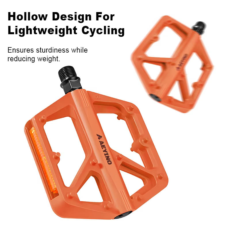 Pédales plates élargies AEYINO pour vélo