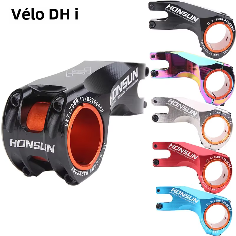 TANKE tige de vélo 31.8-35mm 70mm HONSUN CNC