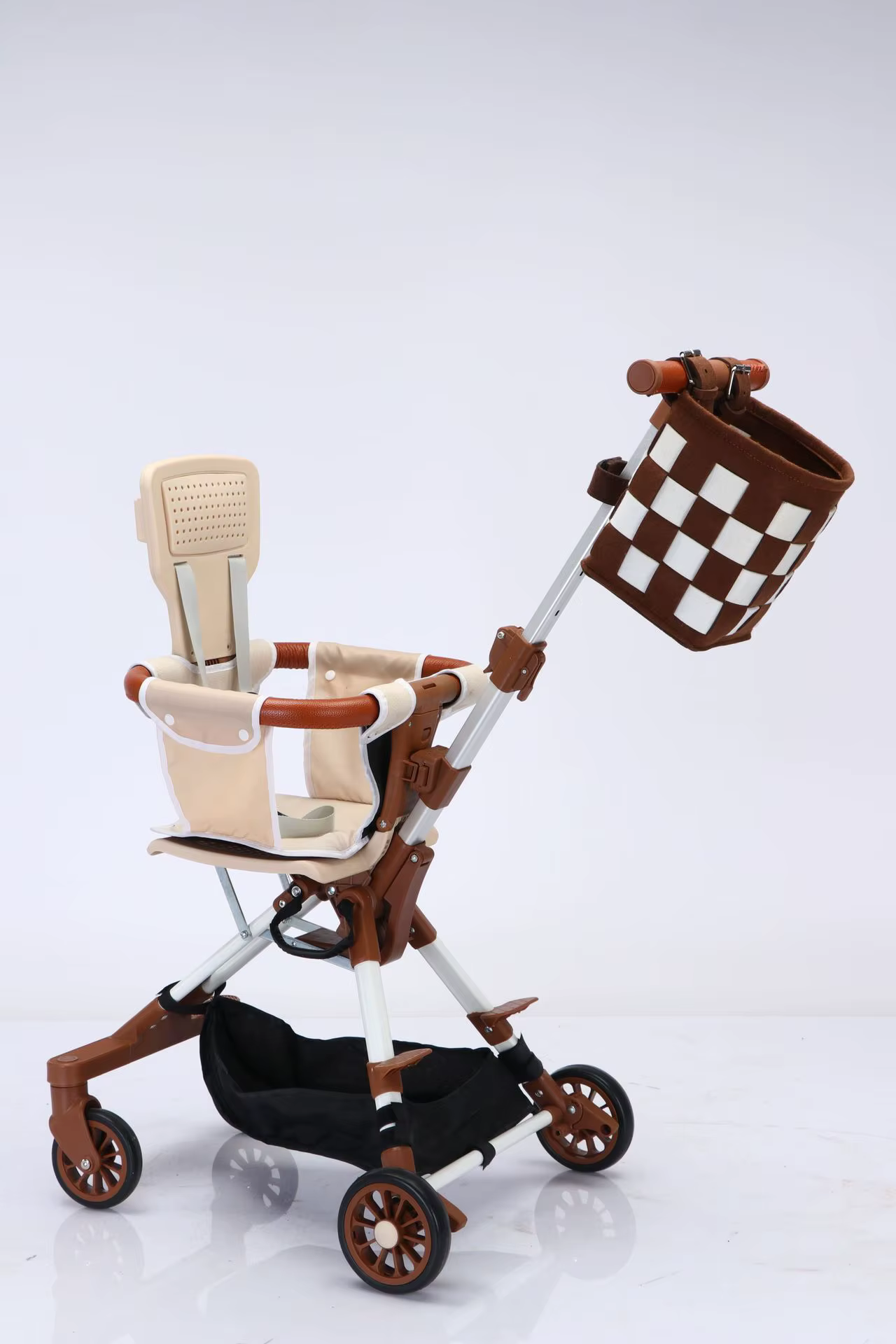 Panier de vélo marcheur poussette sacs suspendus guidon