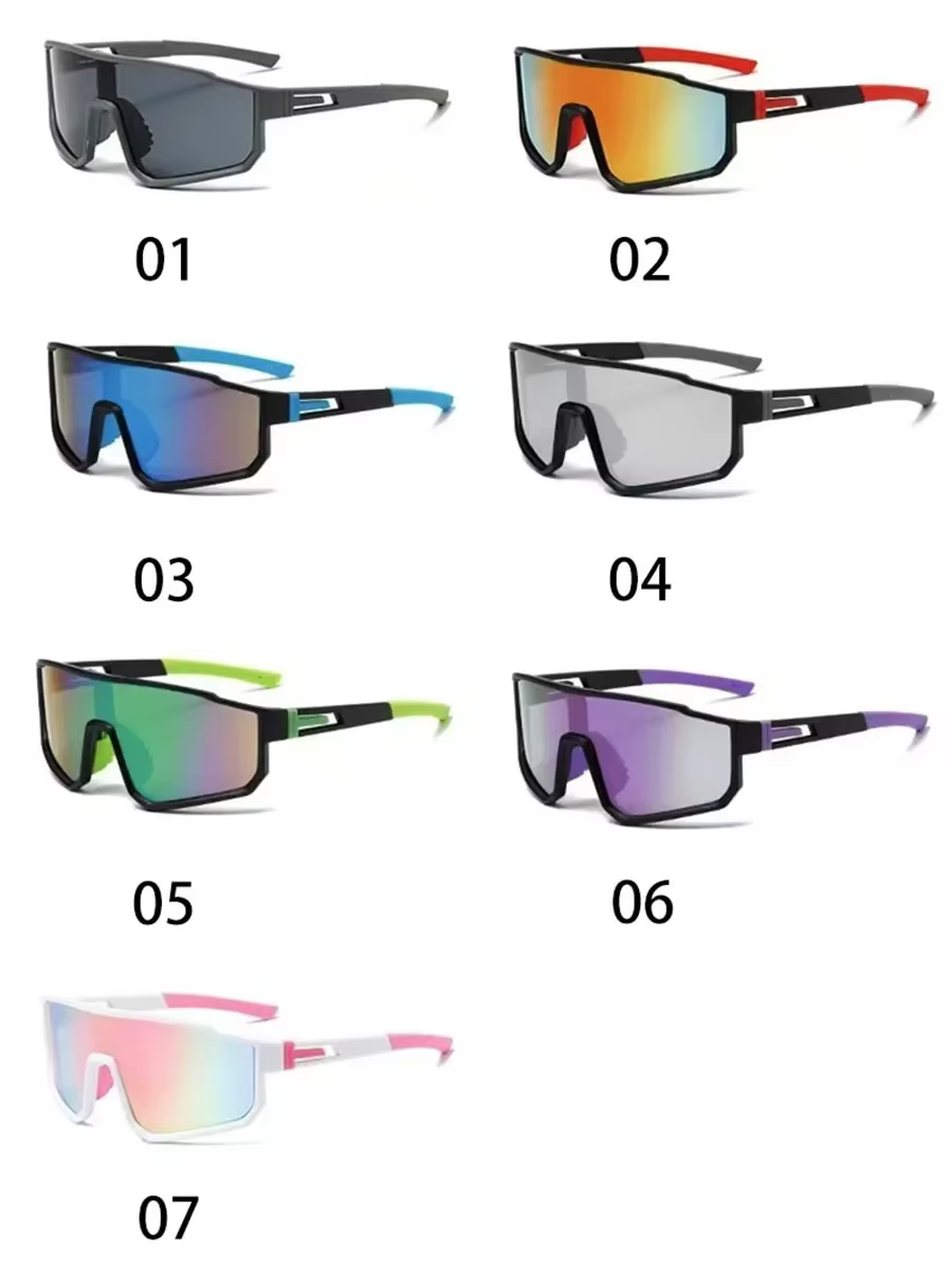 Lunettes de cyclisme surdimensionnées pour hommes